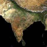 India seen from space