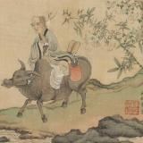 Laozi riding an ox
