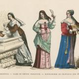 Early modern drawing of types of women